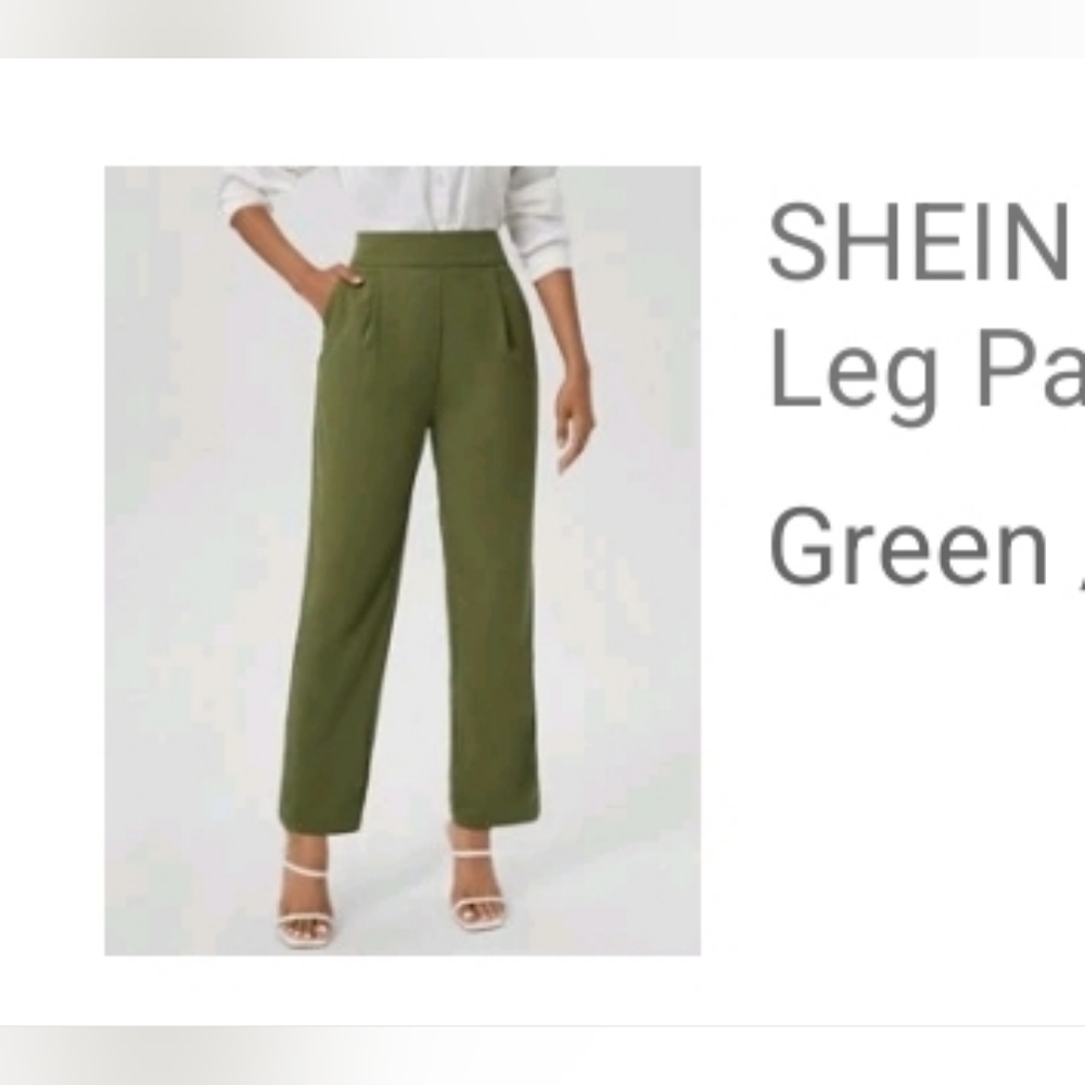 NWT SHEIN Olive dress pants